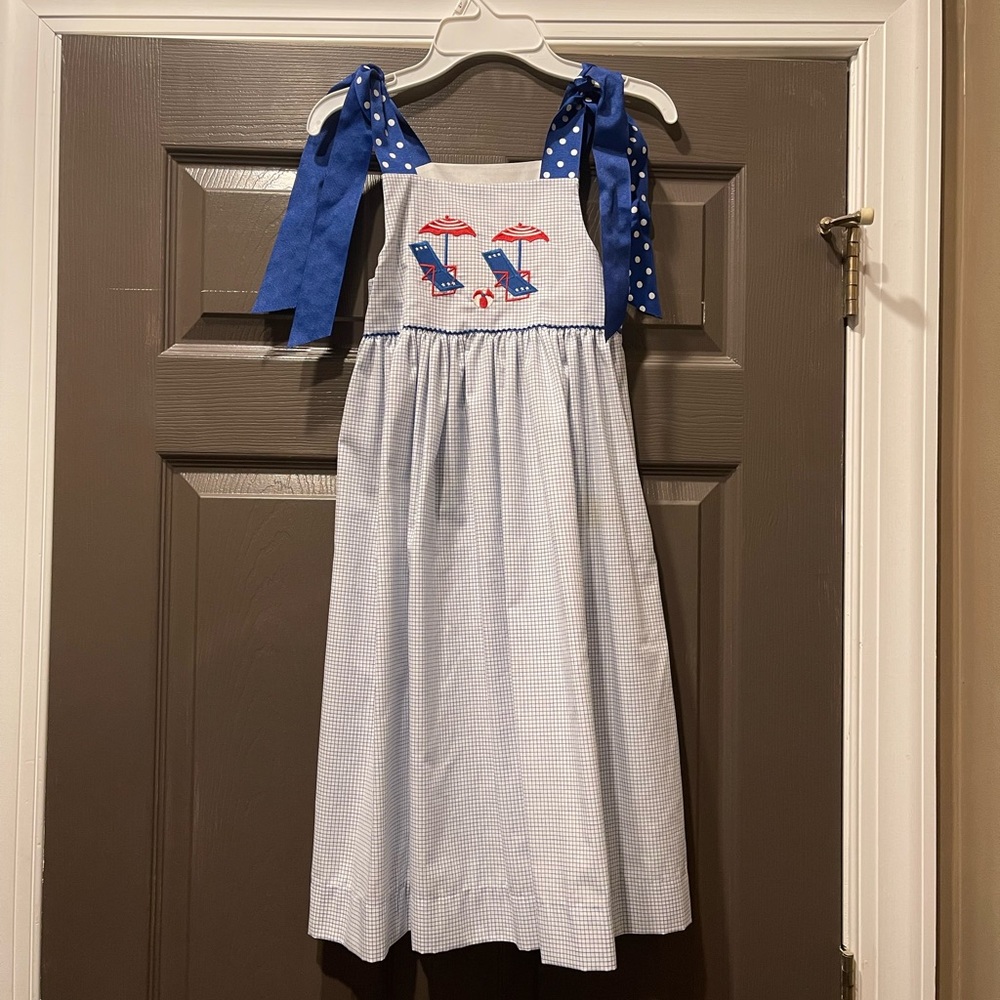 The Bailey Boys - Embroidered Beach Dress